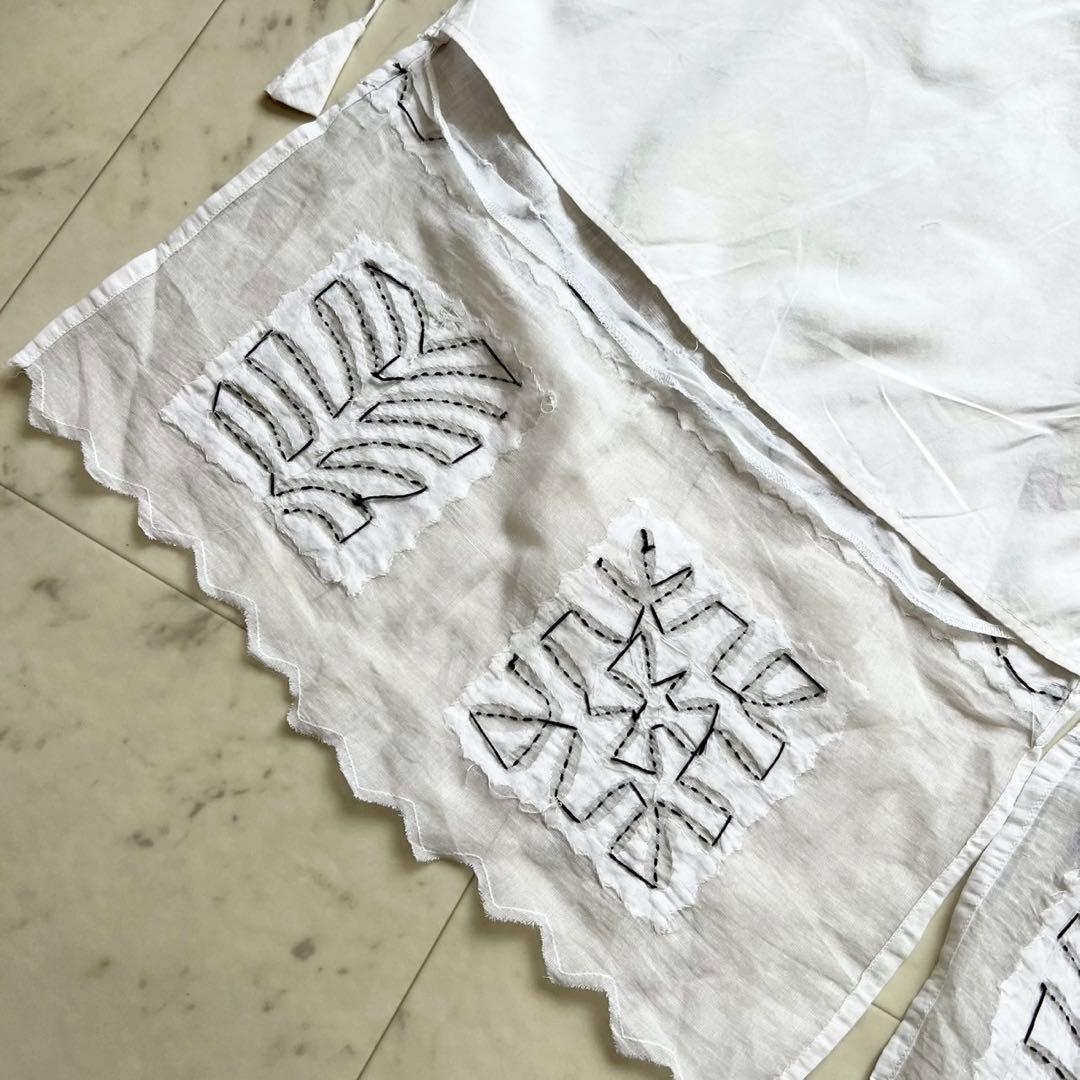 定価6万 タグ付✨️HOUSE OF LOTUS アップリケロングジレ