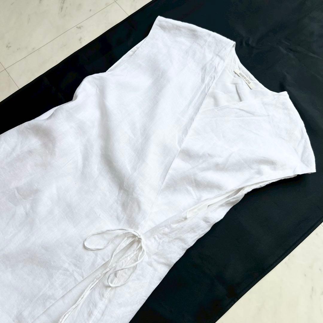 定価6万 タグ付✨️HOUSE OF LOTUS アップリケロングジレ