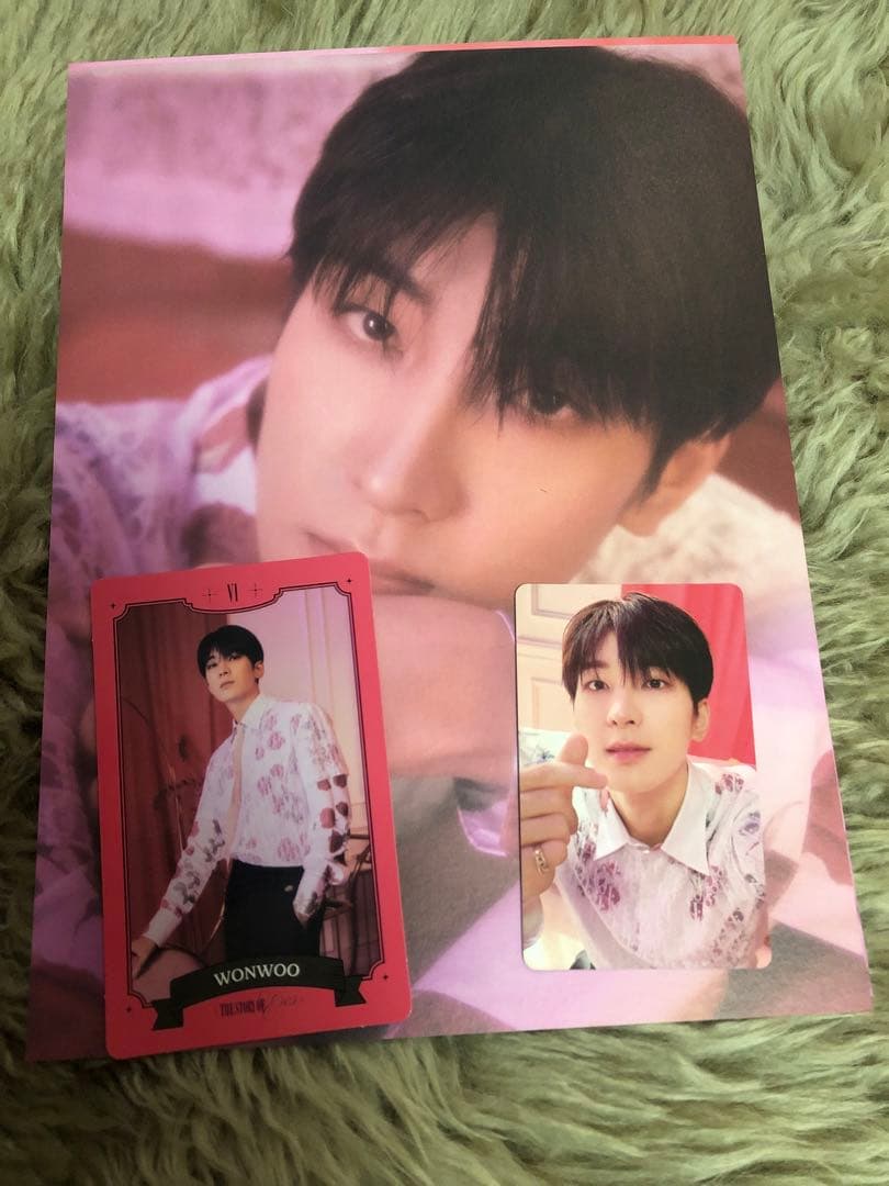 SEVENTEEN サイン入りアルバム ヘンガレ ウォヌ WONWOO トレカ