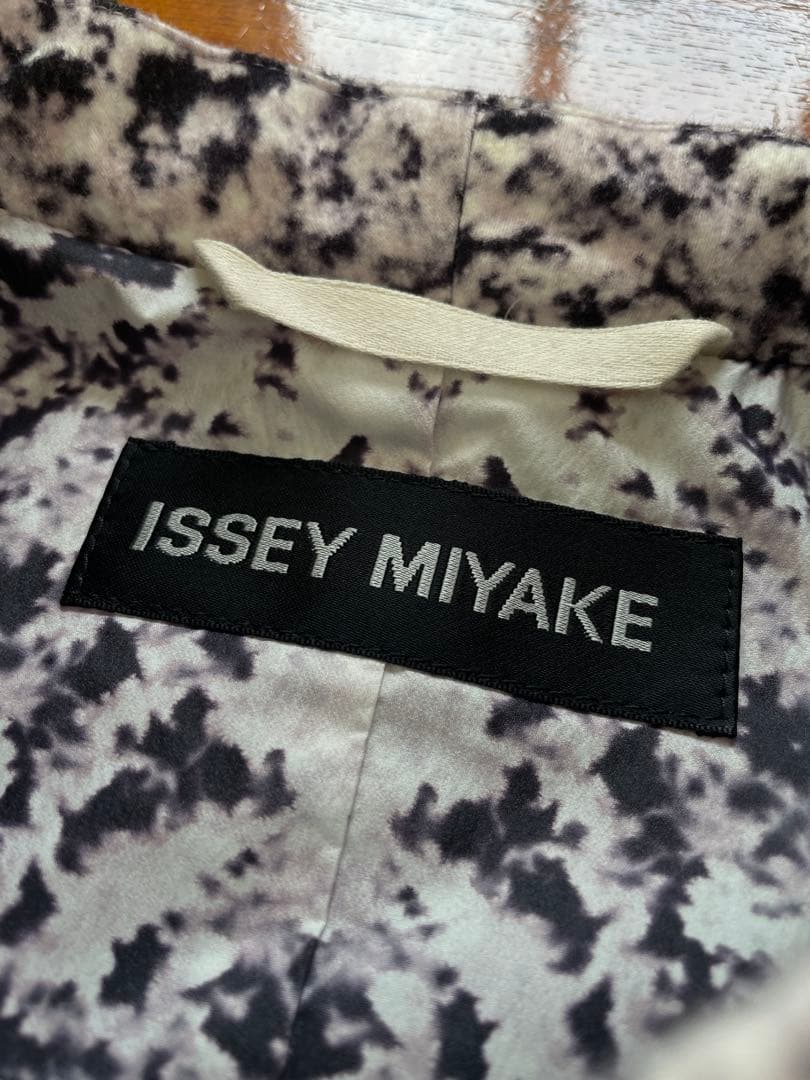 A/W2001 ISSEY MIYAKE アブストラクトテクスチャージャケット