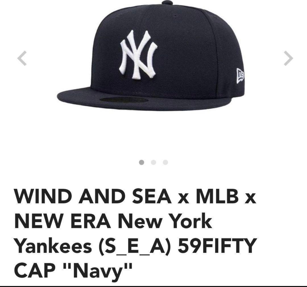 WIND AND SEA new era YANKEES 59 1/2 コラボ