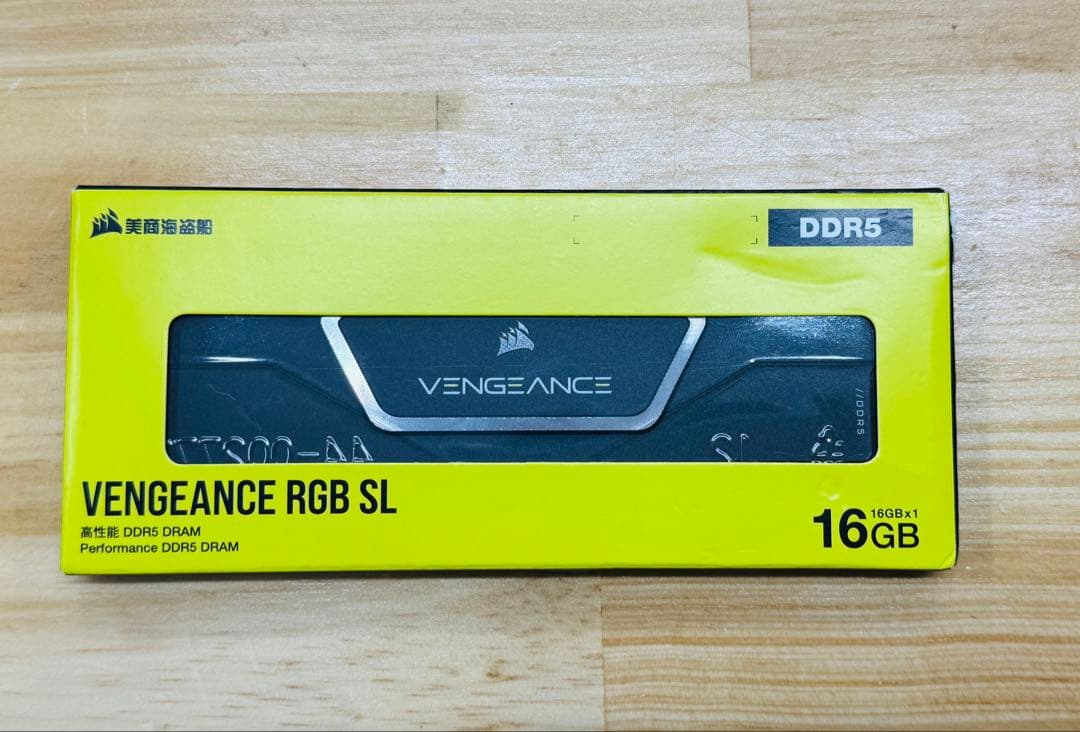 メモリー Corsair VENGEANCE RGB SL 16GB DDR5 6000M