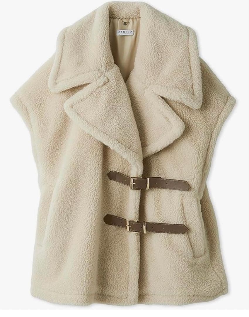 FRAY I.D ECOPELポンチョ アイボリー サイズ1