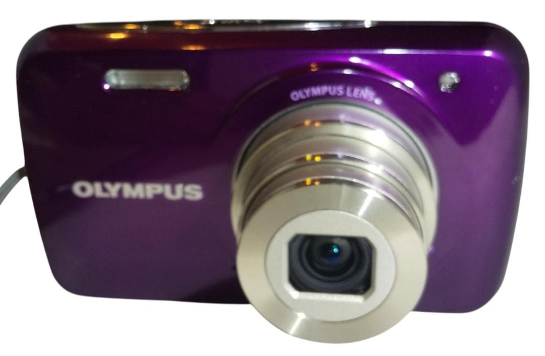美品 OLYMPUS VH-210 動作確認済 1400万画素 パープル