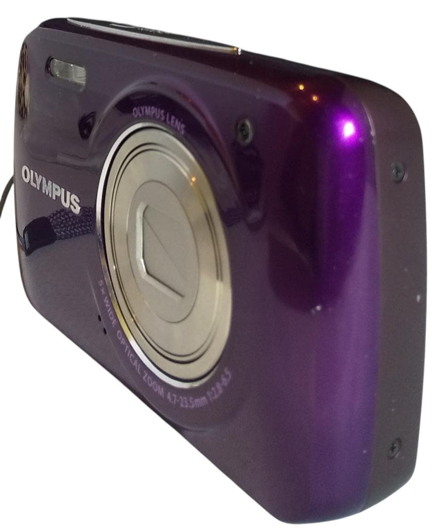 美品 OLYMPUS VH-210 動作確認済 1400万画素 パープル