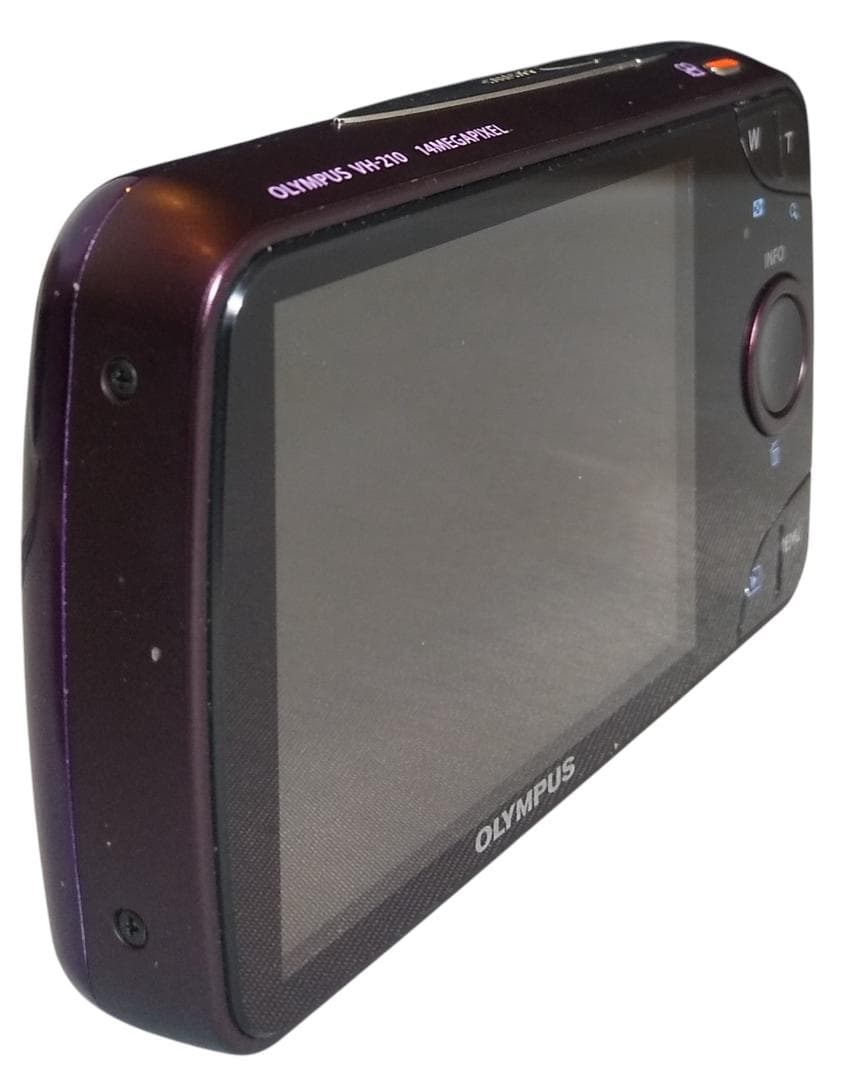 美品 OLYMPUS VH-210 動作確認済 1400万画素 パープル