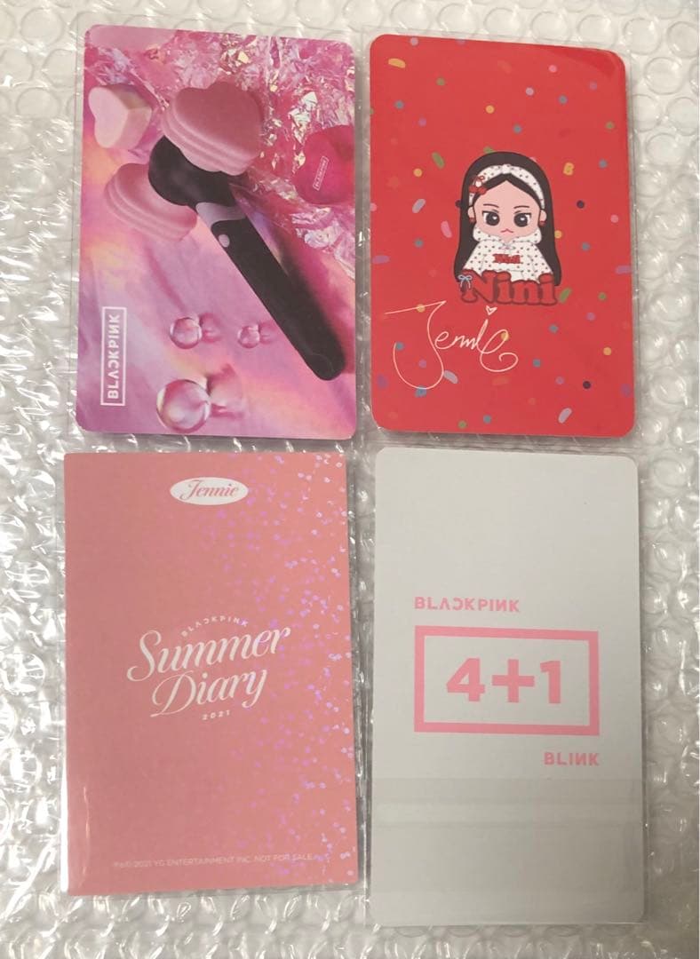 blackpink summer diary 4+1 POPUP ジェニ トレカ