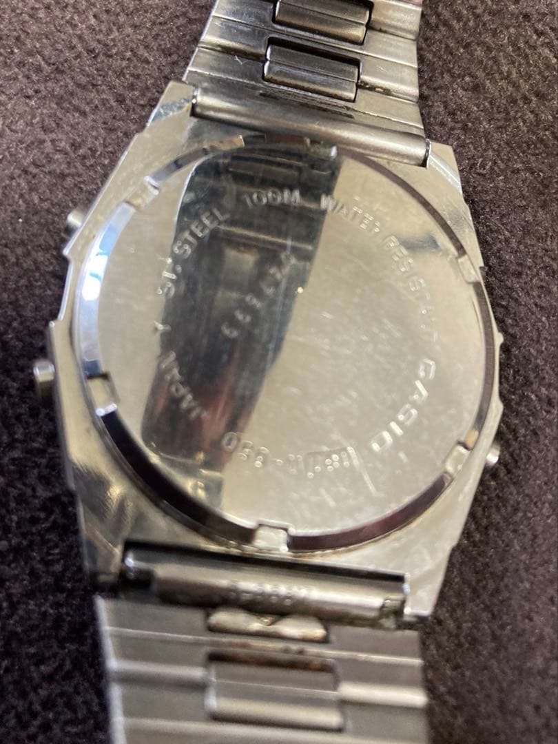 CASIO W-650 カジキ 防水100M 日本製 1980年代