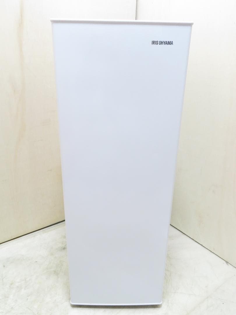 アイリスオーヤマ 2022年製 1ドア スリム 冷凍庫 80L 霜取り不要