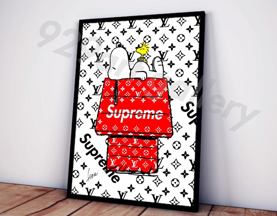 LOUIS VUITTON type☆オマージュアートインテリアポスター＃112