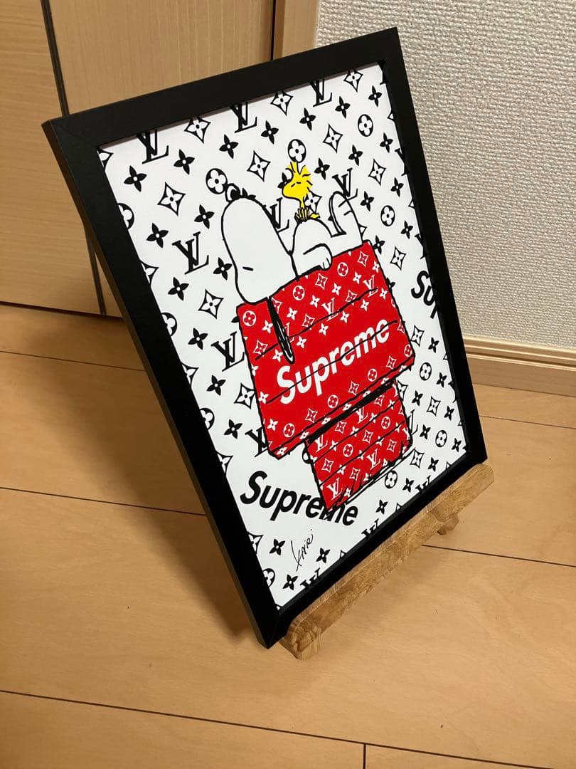 LOUIS VUITTON type☆オマージュアートインテリアポスター＃112