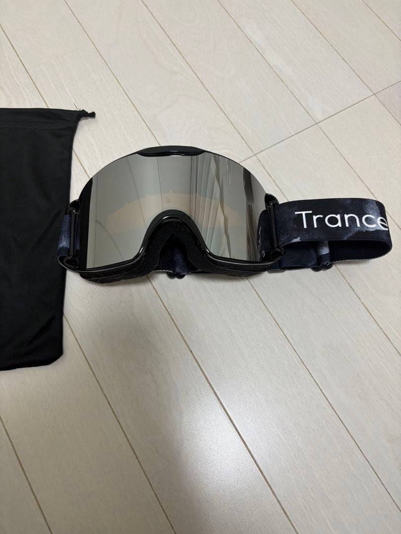 3時間着美品　スノーボードウェアS. XS 150 tranceのゴーグルセット