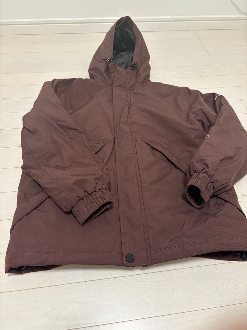 3時間着美品　スノーボードウェアS. XS 150 tranceのゴーグルセット