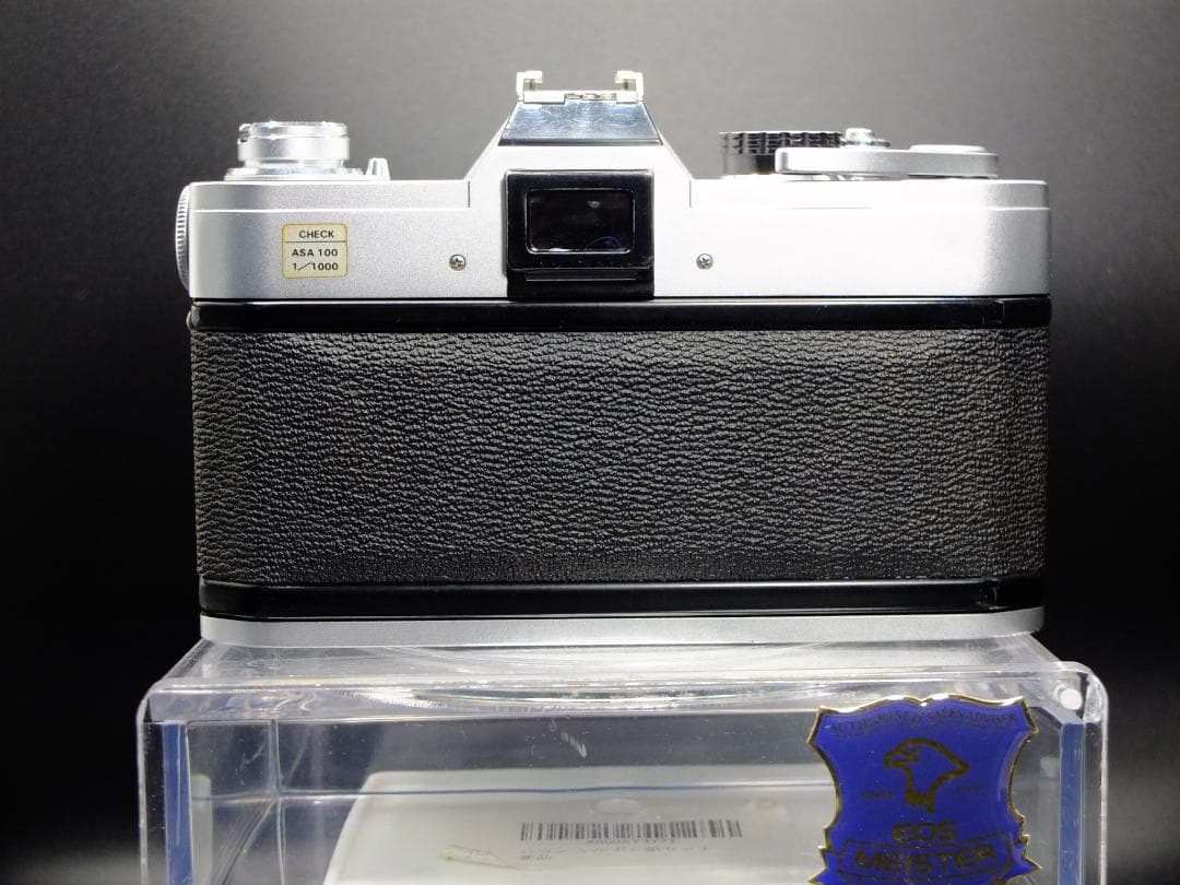 キャノンFTb前期型シルバー／FD28mmf3.5SC付【実写確認済整備品】