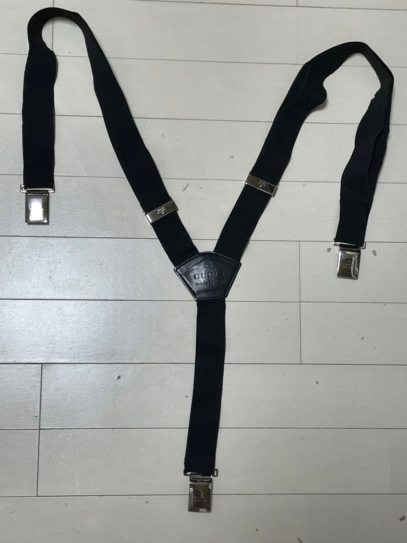 GUCCI グッチ　サスペンダー