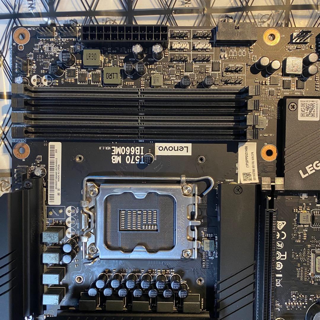 B660 LGA1700 マザーボード CPUクーラー付き Lenovo純正