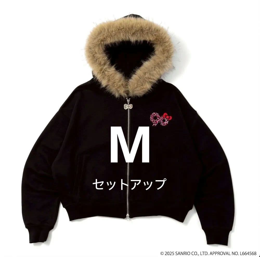 9090 セットアップ ハローキティ 90 Logo Hoodie M