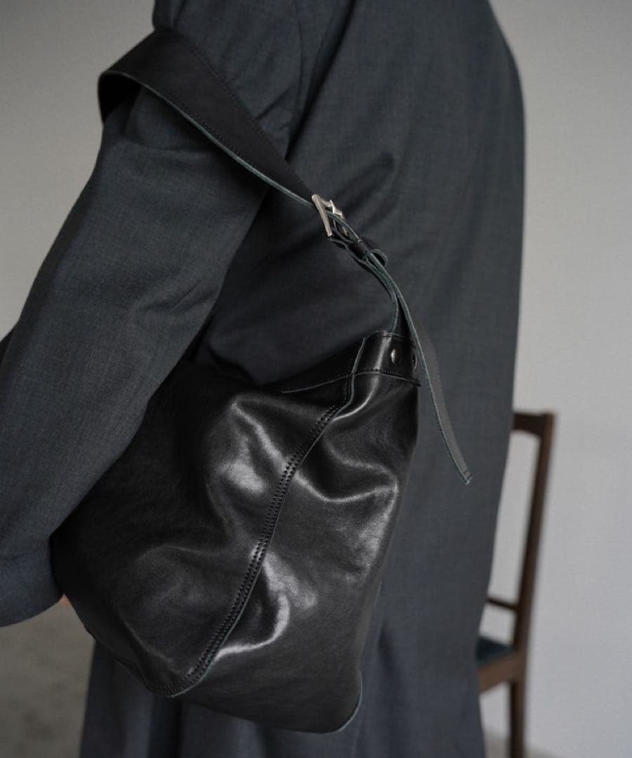 バッグ Llife POLISHED COW LEATHER NEWSPAPER BAG