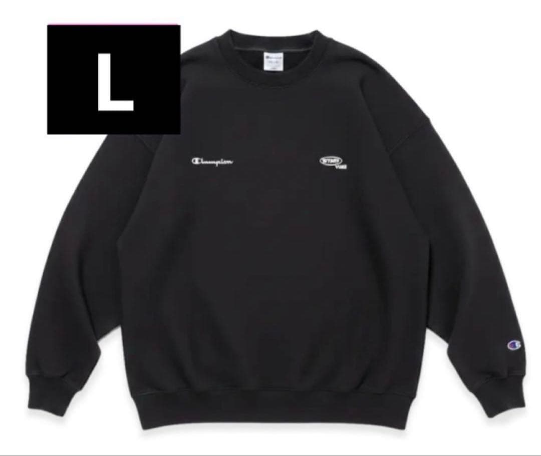 WTAPS x Champion Academy Crew Neck ブラック