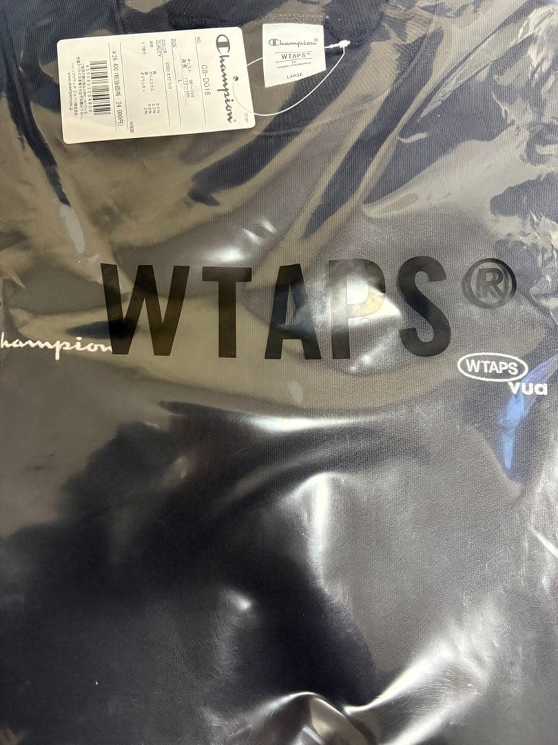 WTAPS x Champion Academy Crew Neck ブラック