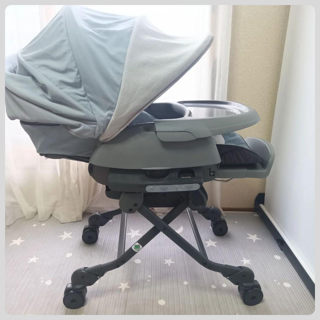 コンビ電動ハイローネムリラAT SWINGBEDi LongスリープシェルEG