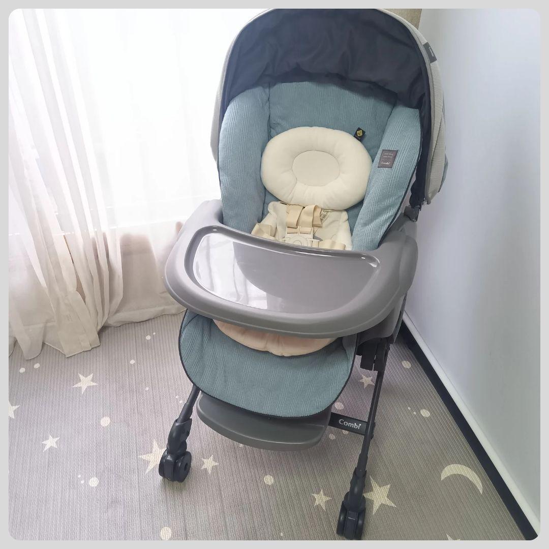 コンビ電動ハイローネムリラAT SWINGBEDi LongスリープシェルEG