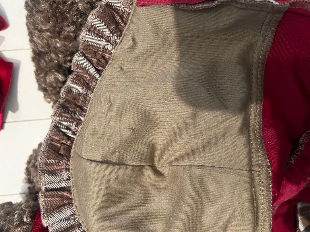 クリスマスチェックショコラベア