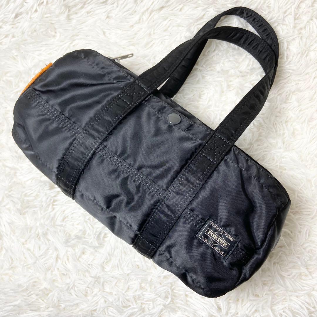 未使用級 ポーター タンカー ダッフル ミニボストンバッグ Sサイズ ブラック