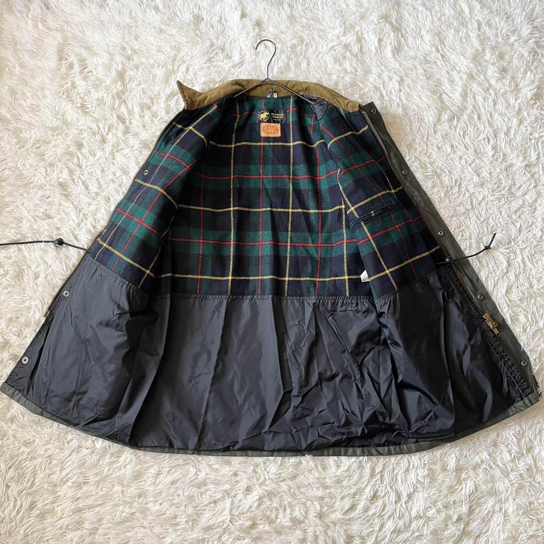 HUNTING WORLD 英国製 オイルドコットン ジャケット コート