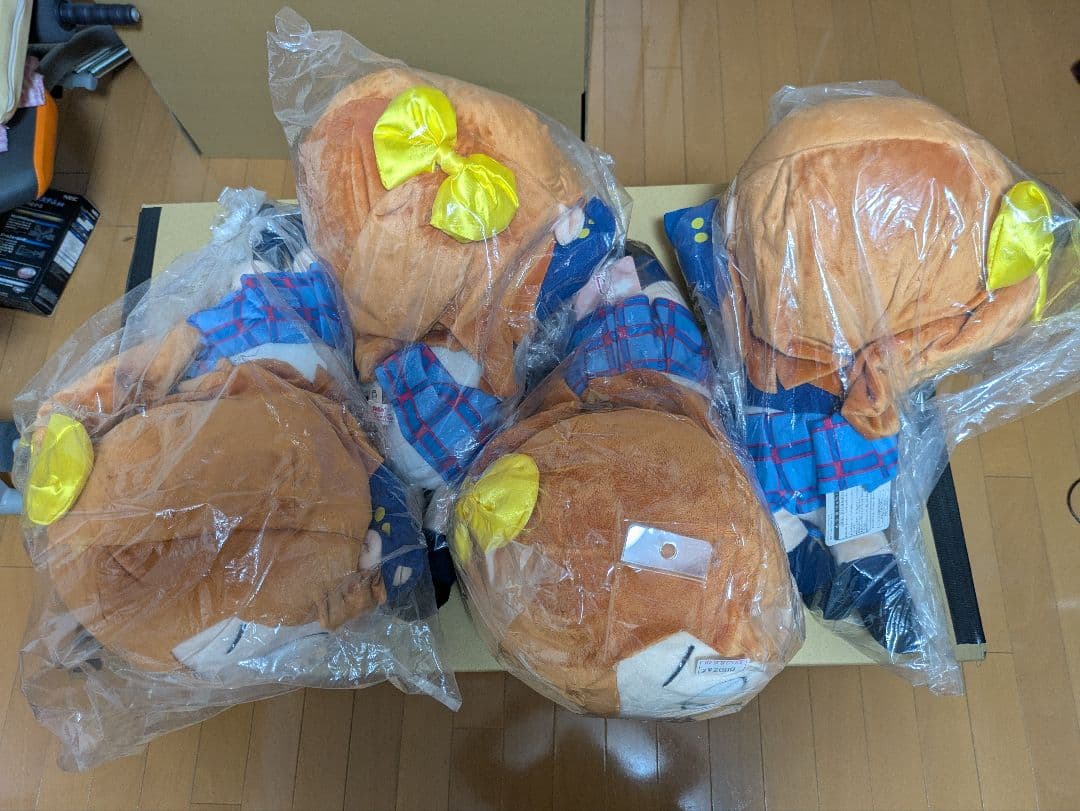 ラブライブ! 高坂 穂乃果ジャンボ寝そべりぬいぐるみ 8体まとめ売り