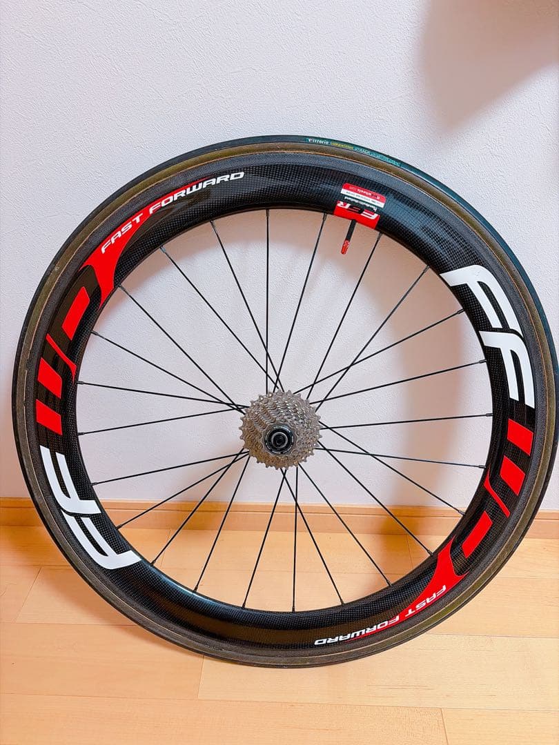 FAST FORWARD F6R カーボンホイール　ホイールバック付