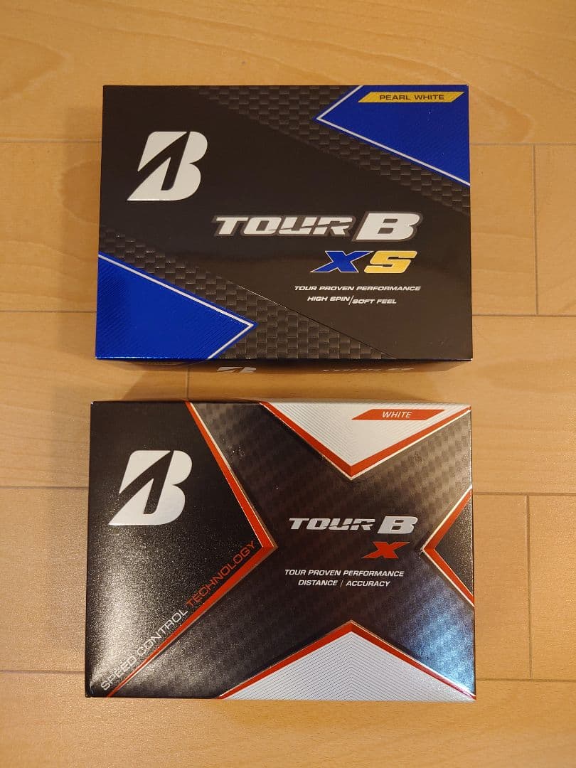 ブリヂストン ゴルフ ボール TOUR B X / XS 各1ダース24個