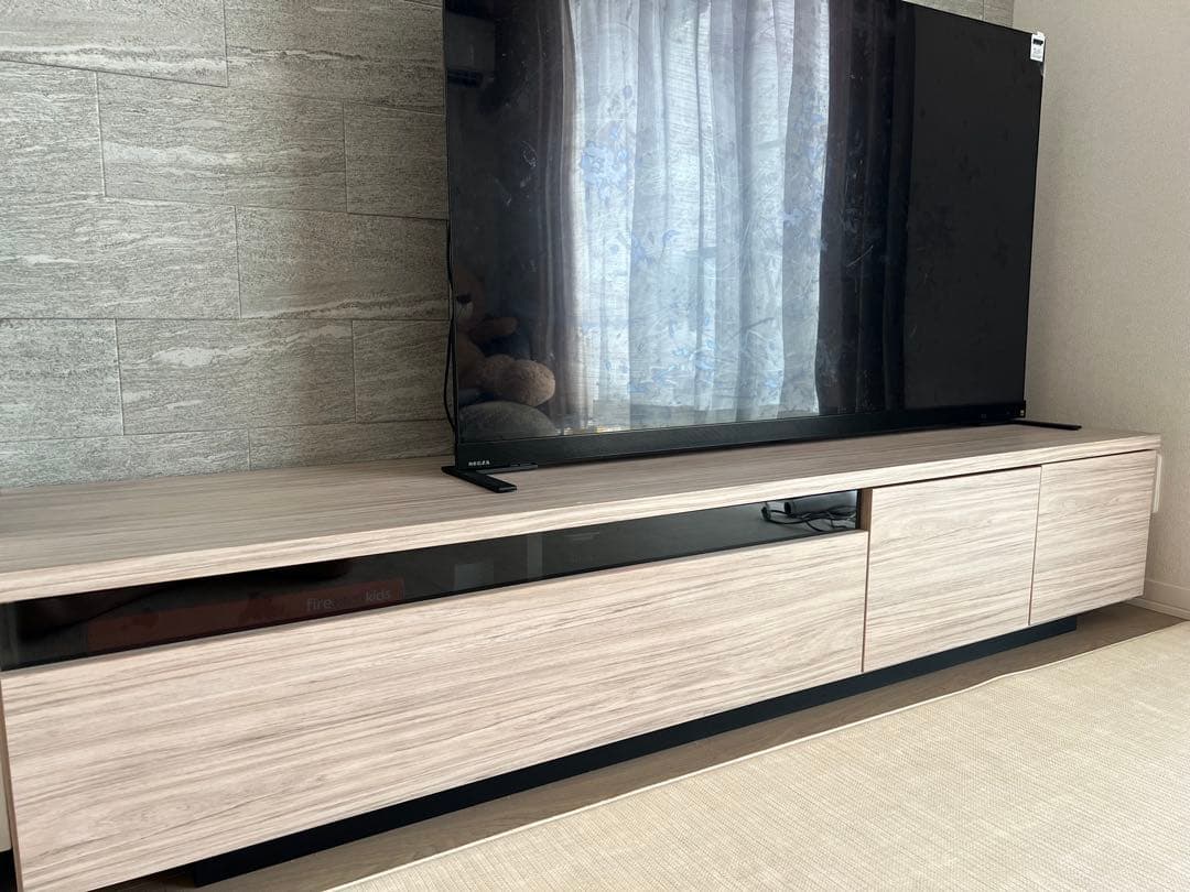 リリー⭐︎　LOWYA テレビボード テレビ台 180cm シャビーホワイト