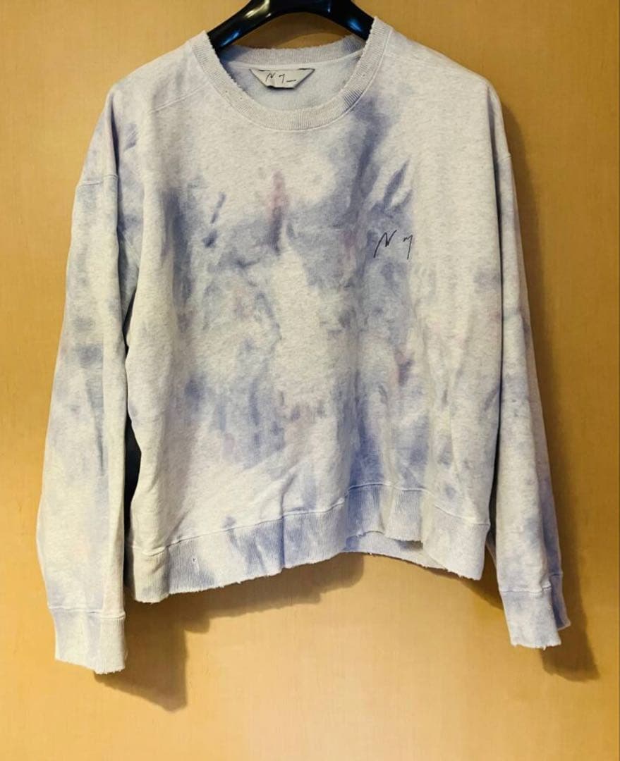 ANCELLM MARBLING SWEAT アンセルム　スウェット