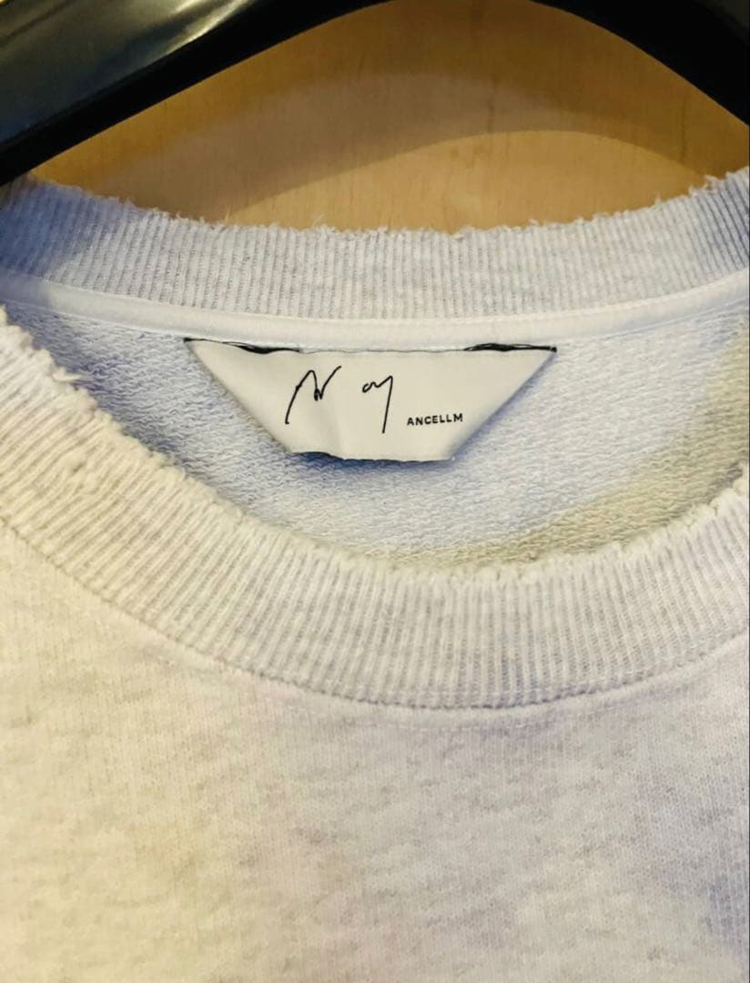 ANCELLM MARBLING SWEAT アンセルム　スウェット