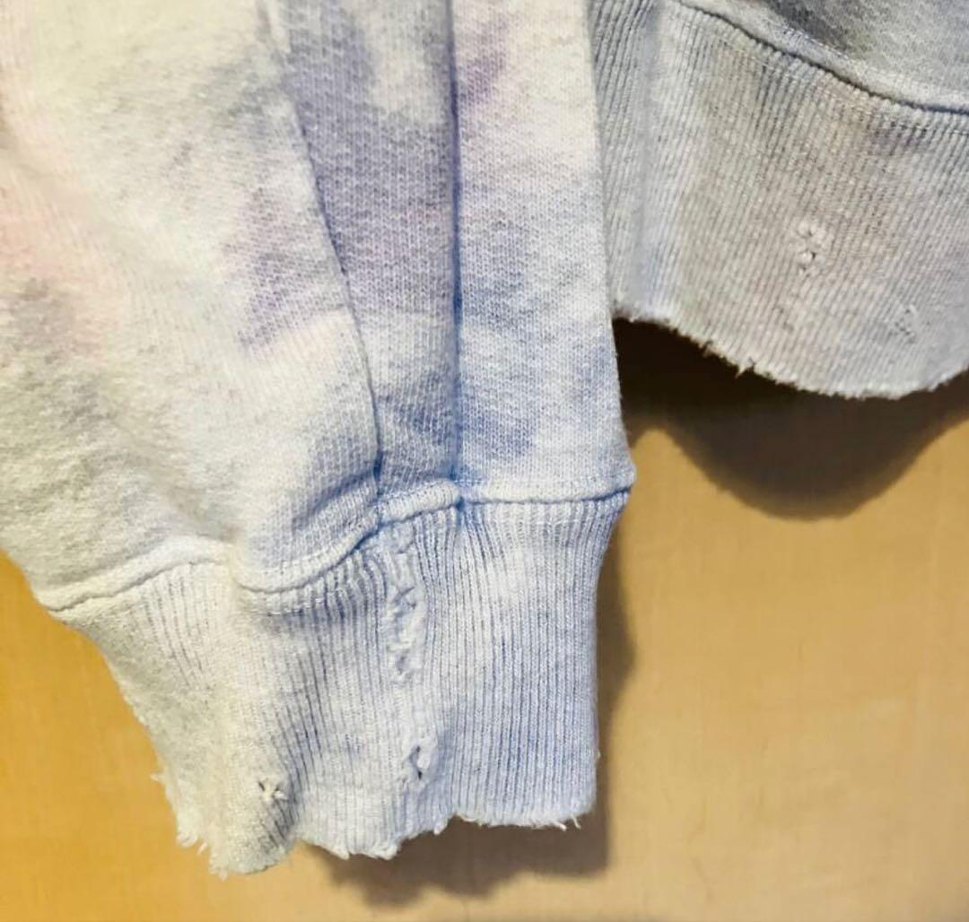 ANCELLM MARBLING SWEAT アンセルム　スウェット