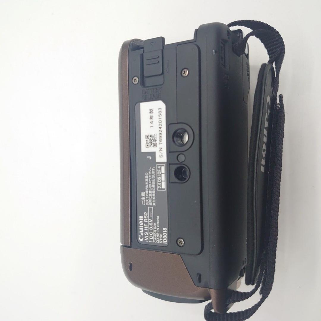 Canon iVIS HF R52 ビデオカメラ ブラウン