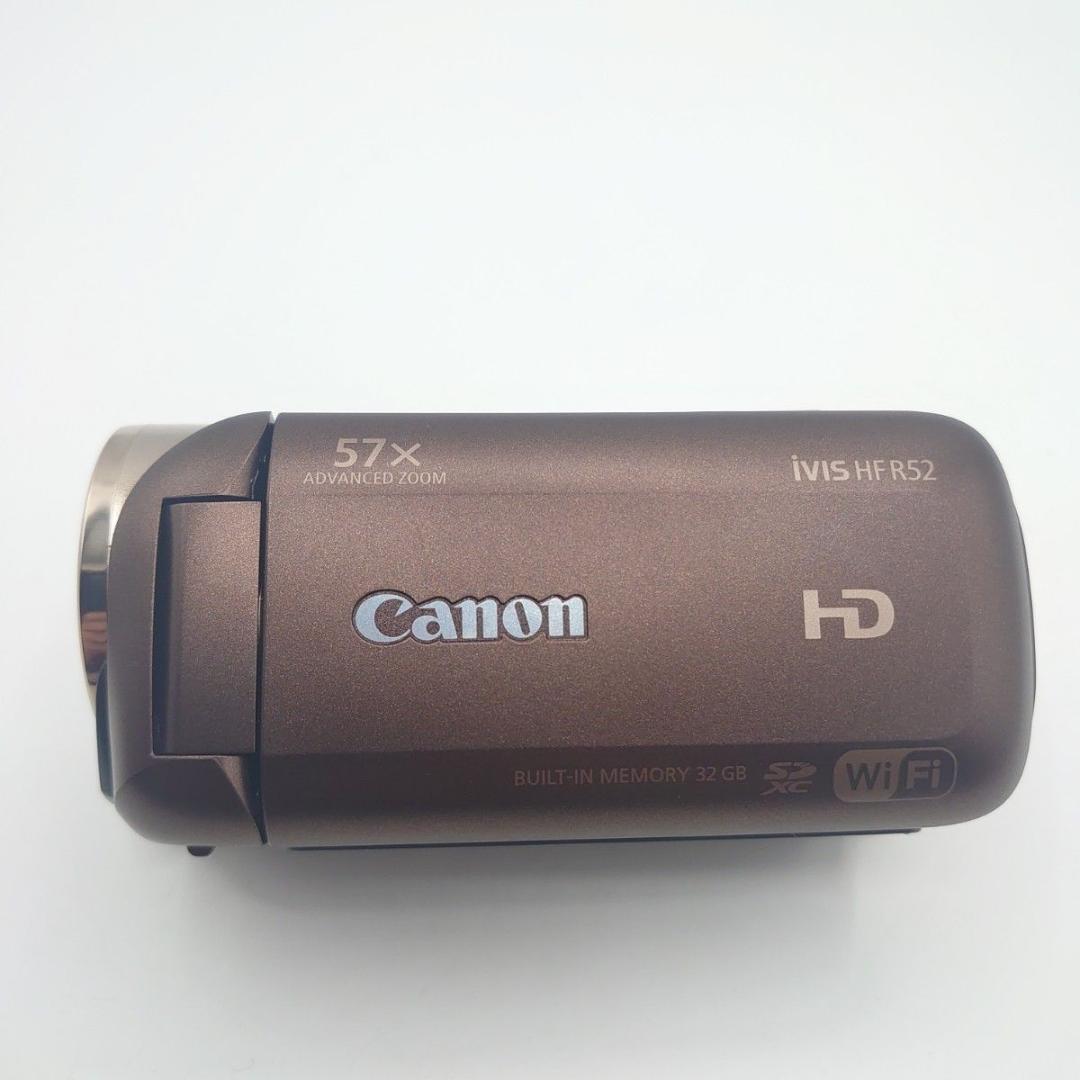 Canon iVIS HF R52 ビデオカメラ ブラウン