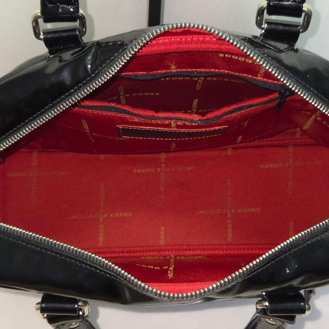 ジャックルコー リスボン ハンドバッグ トートバッグ ビジネスバッグ エナメル