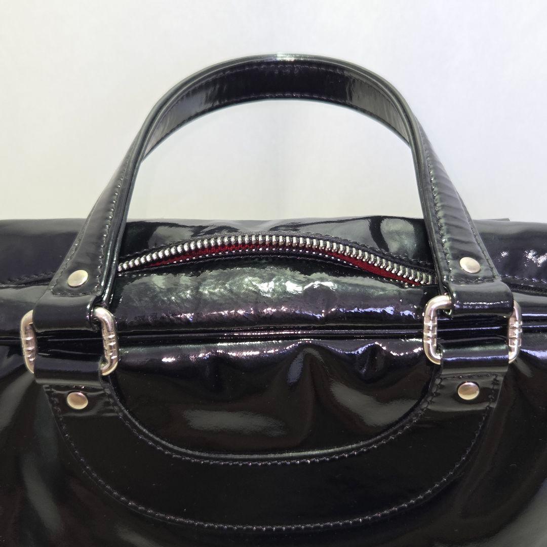 ジャックルコー リスボン ハンドバッグ トートバッグ ビジネスバッグ エナメル