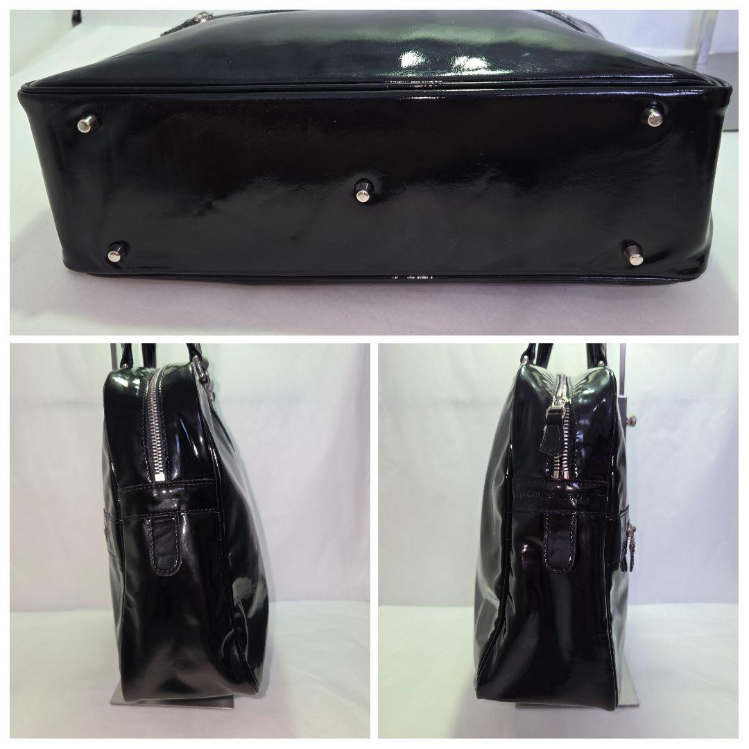 ジャックルコー リスボン ハンドバッグ トートバッグ ビジネスバッグ エナメル