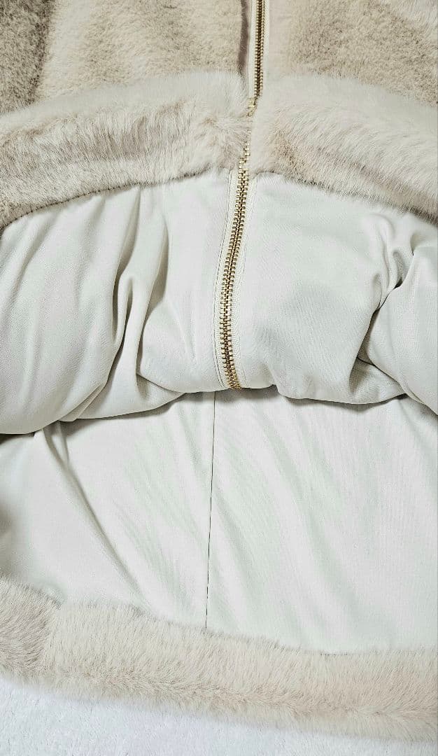 ・スローブイエナ　フーディECOファー【手洗い可能】