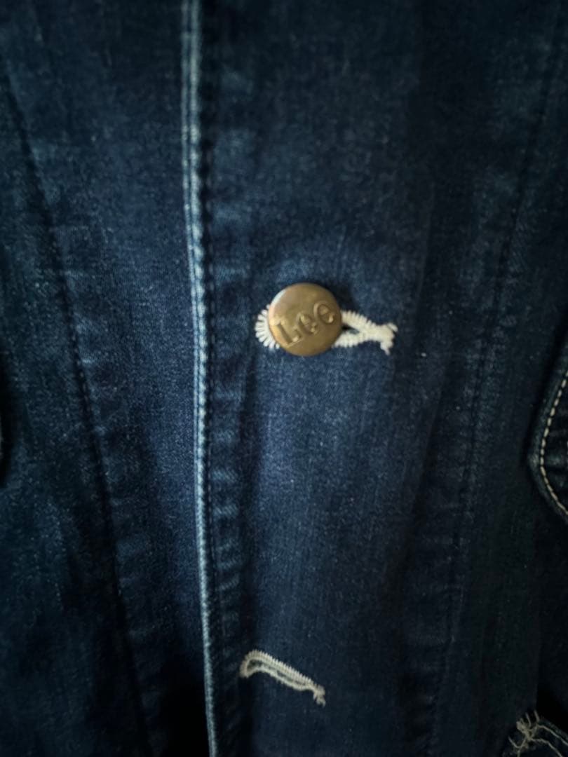 Lee デニムカバーオール コーデュロイ襟