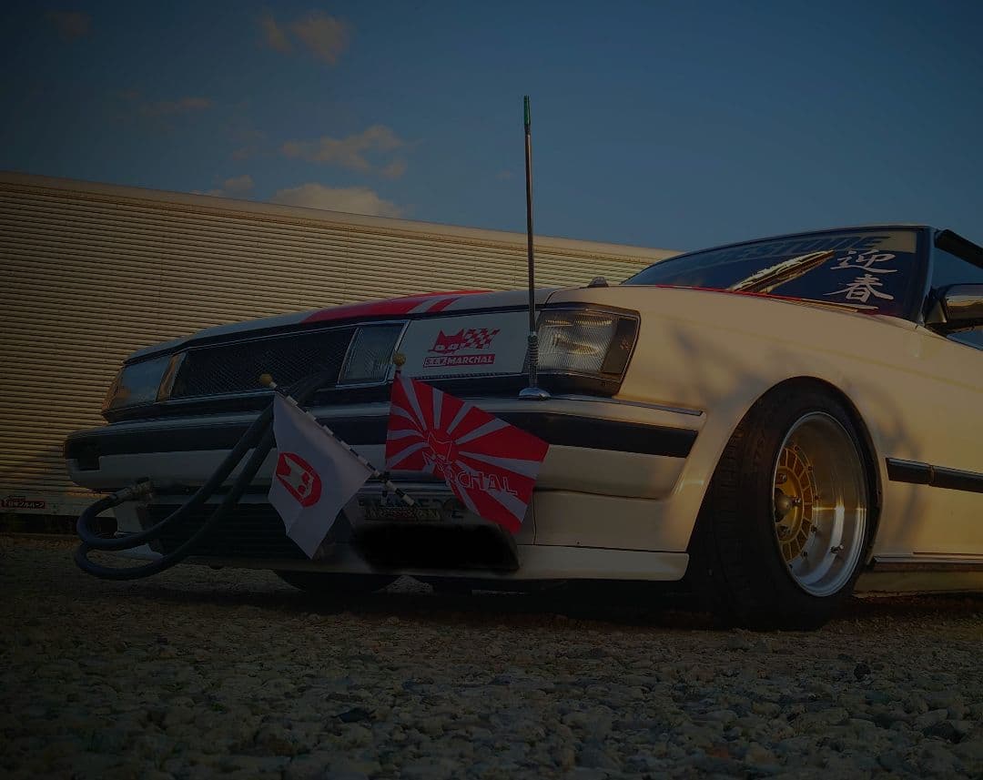 国旗セット 日の丸 日章旗 正月仕様 街道レーサー 旧車 暴走族 旗棒