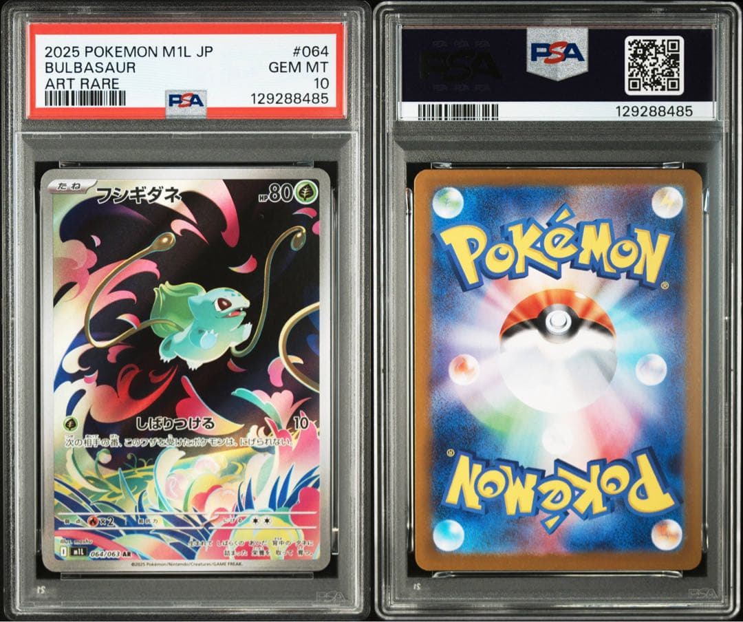 ☆PSA10☆進化ライン フシギダネ フシギソウ メガフシギバナex SAR