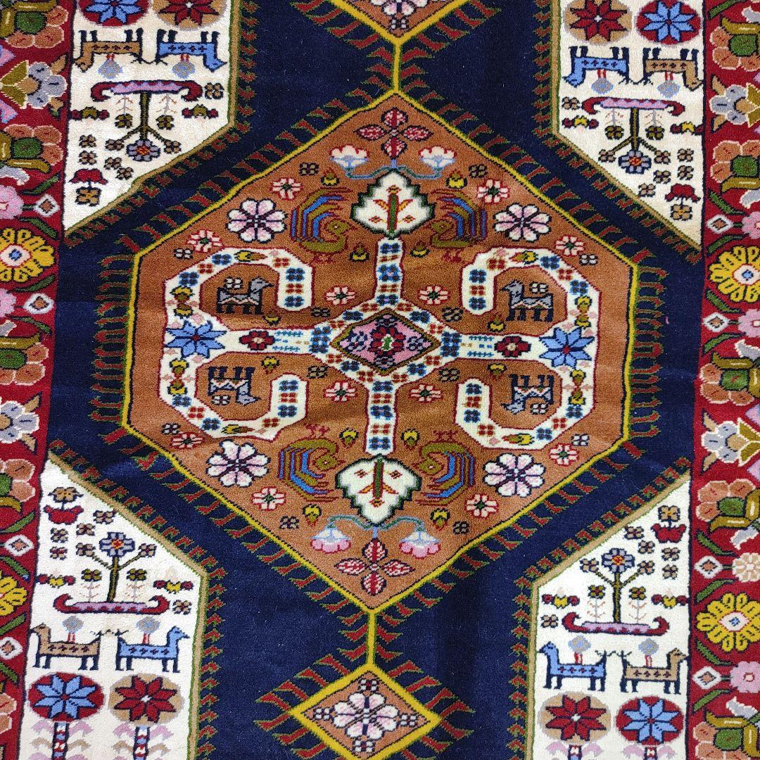 ペルシャ絨毯 新品 158x116 手織り クルド・ グーチャン産 persia