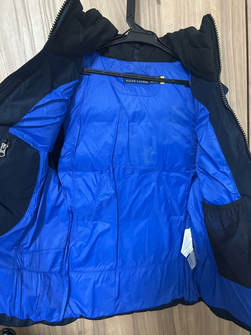 美品★ ポロラルフローレン ダウンベスト ビッグポニー ネイビー XS