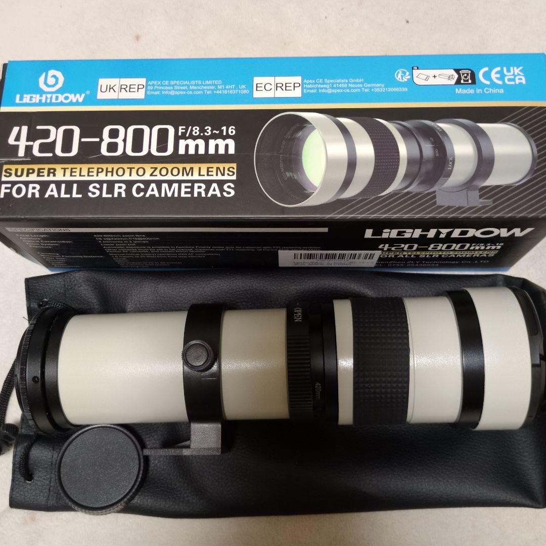 LIGHTDOW 420-800mm ズームレンズ