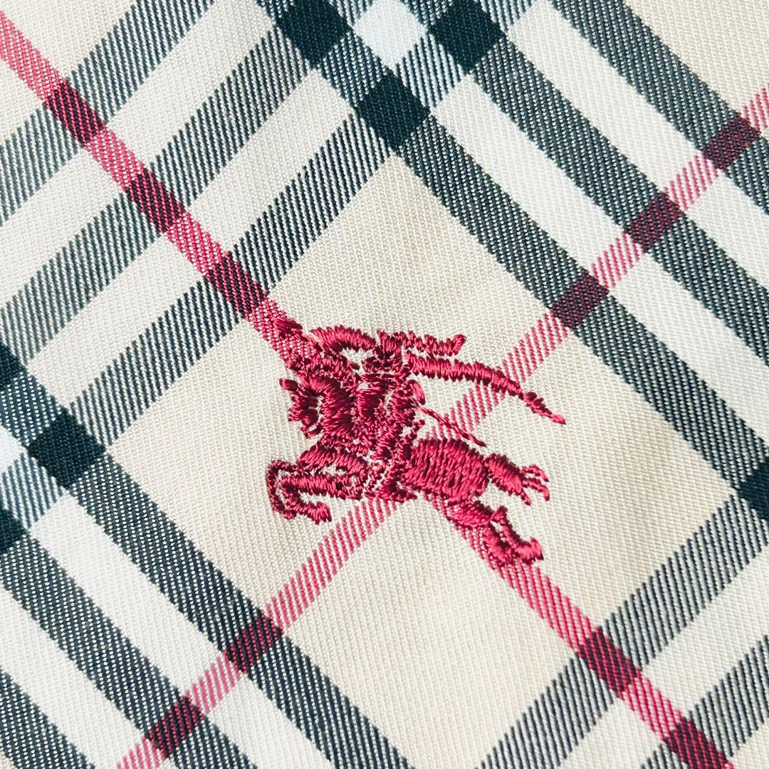 ✳︎バーバリー✳︎ ノバチェック シャツ ロゴ刺繍 40