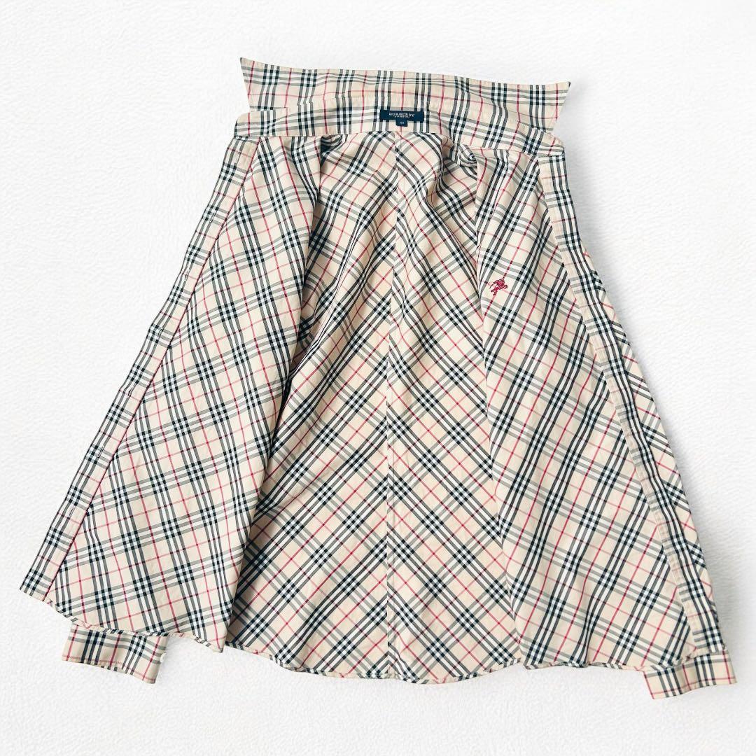 ✳︎バーバリー✳︎ ノバチェック シャツ ロゴ刺繍 40
